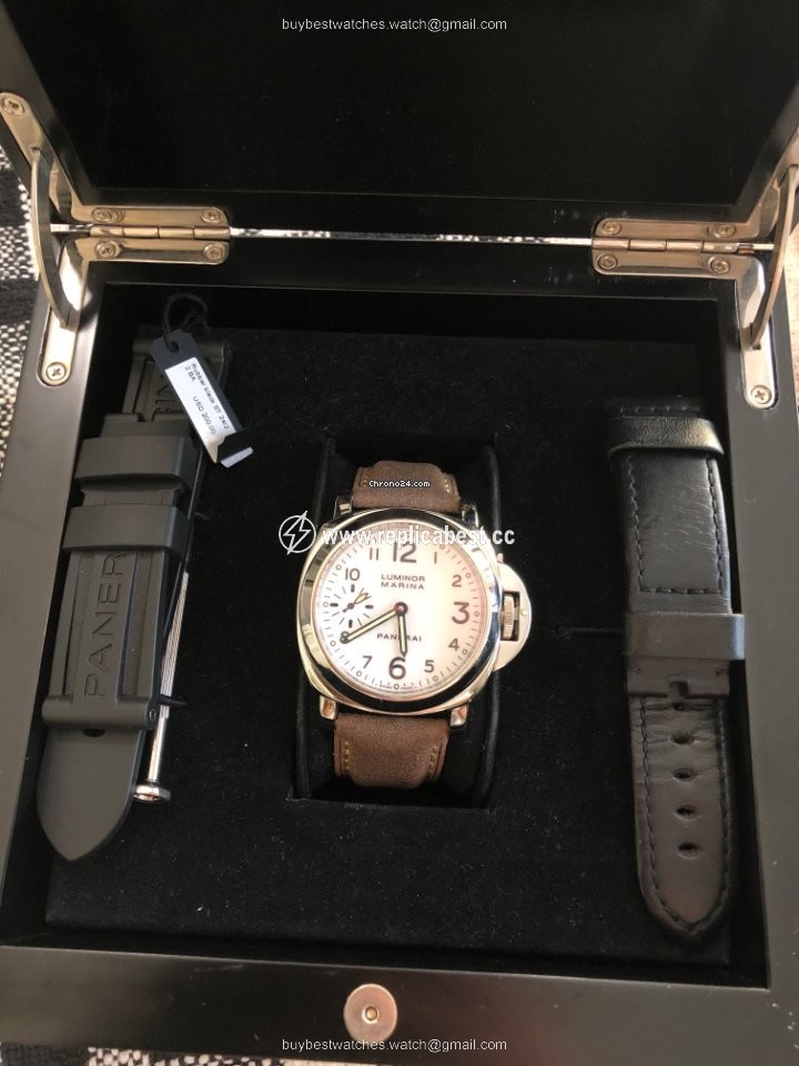 Panerai Luminor Marina Mens watch Unisex Manual winding Steel OP6518