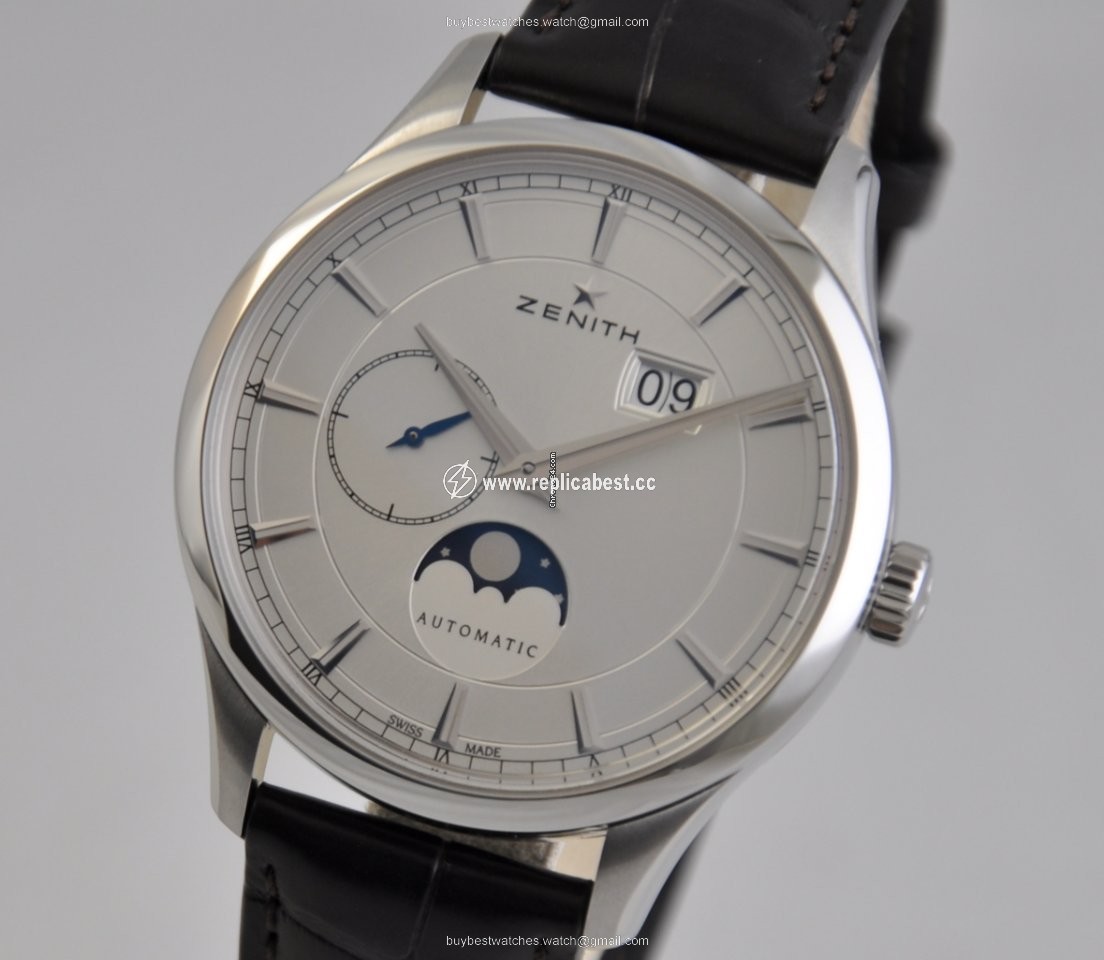 Zenith Captain Moonphase Mens watch Unisex Automatic Steel 03.2143.691 01.C498