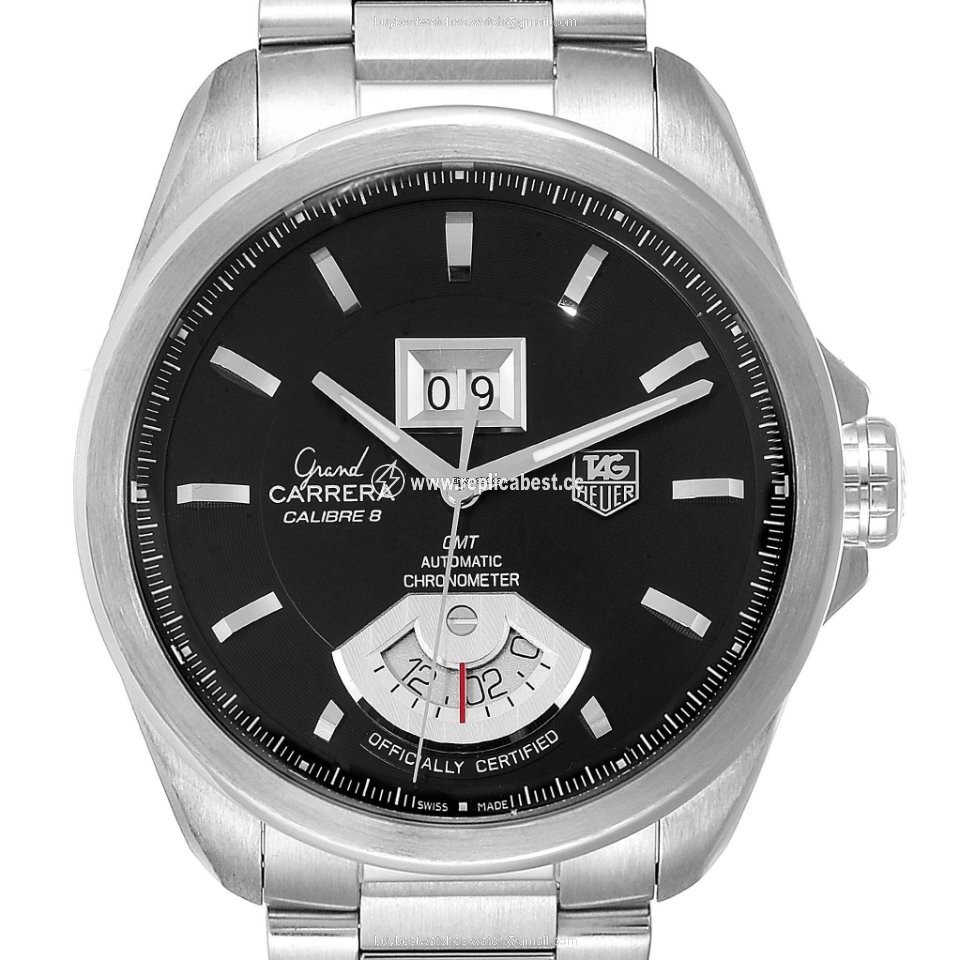 TAG Heuer Grand Carrera Mens watch Unisex Automatic Steel WAV5111.BA0901