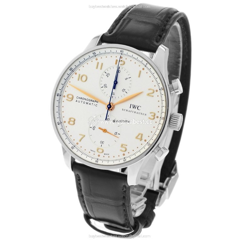 IWC Portuguese Chronograph Mens watch Unisex Steel IW3714-45