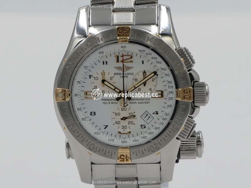 Breitling Emergency Mens watch Unisex Quartz Gold Steel B73321