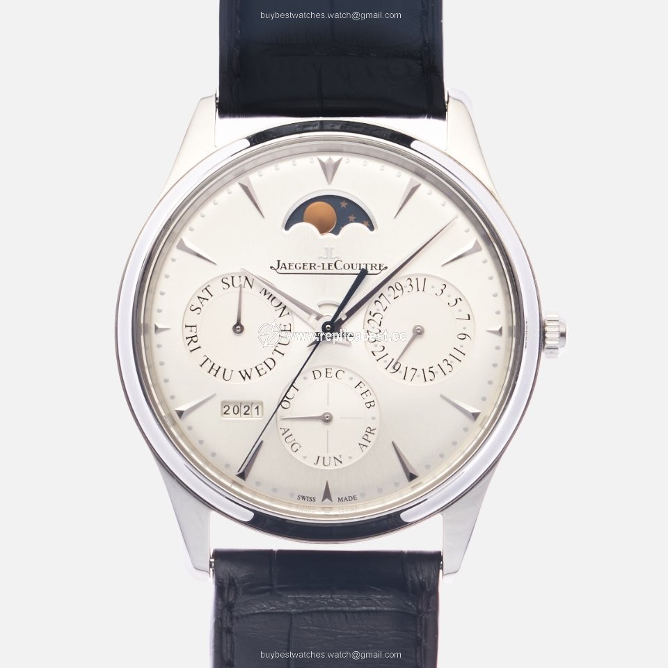 Jaeger-LeCoultre Master Ultra Thin Perpetual Mens watch Unisex Automatic Steel Q130842J