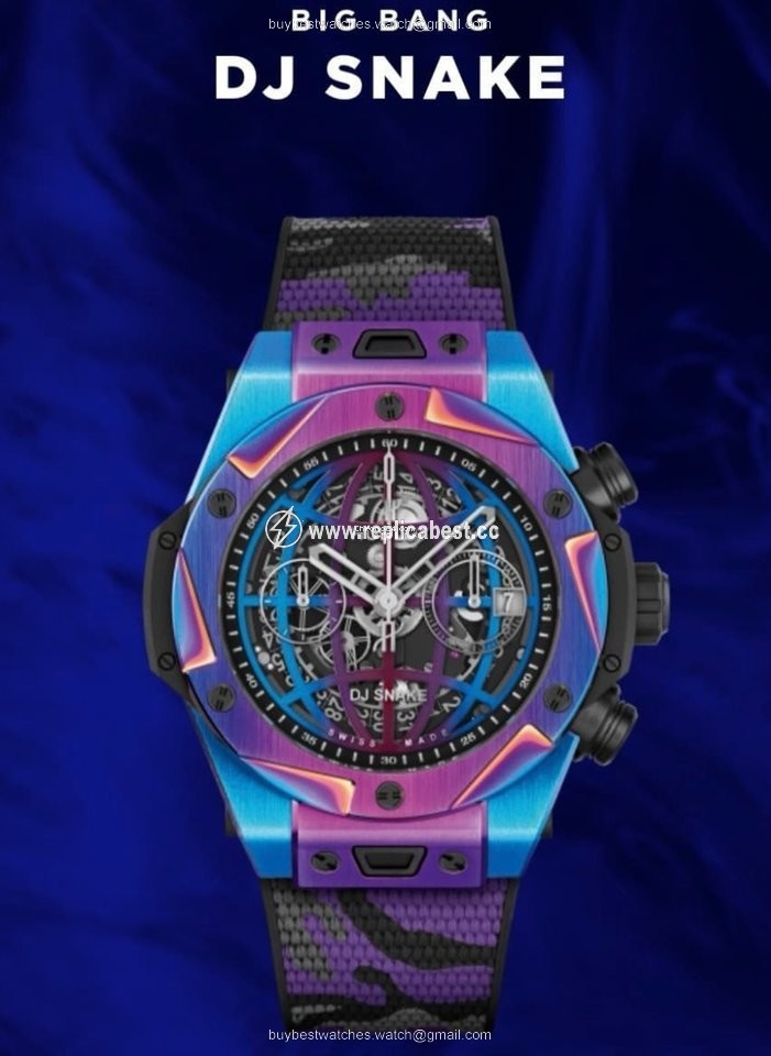 Hublot Mens watch Unisex Manual winding Titanium 411.NN.0179.RX.DJS21