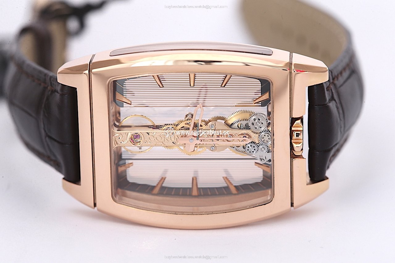 Corum Golden Bridge Mens watch Unisex Rose gold 113.160.55 0002 0000