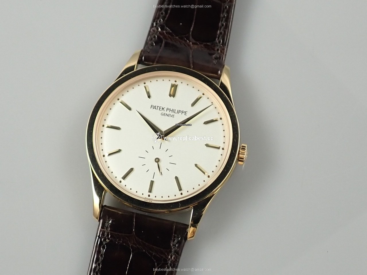 Patek Philippe Calatrava Manual winding Yellow gold 5196J