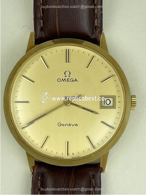Omega Geneve Mens watch Unisex Manual winding Yellow gold 132 051