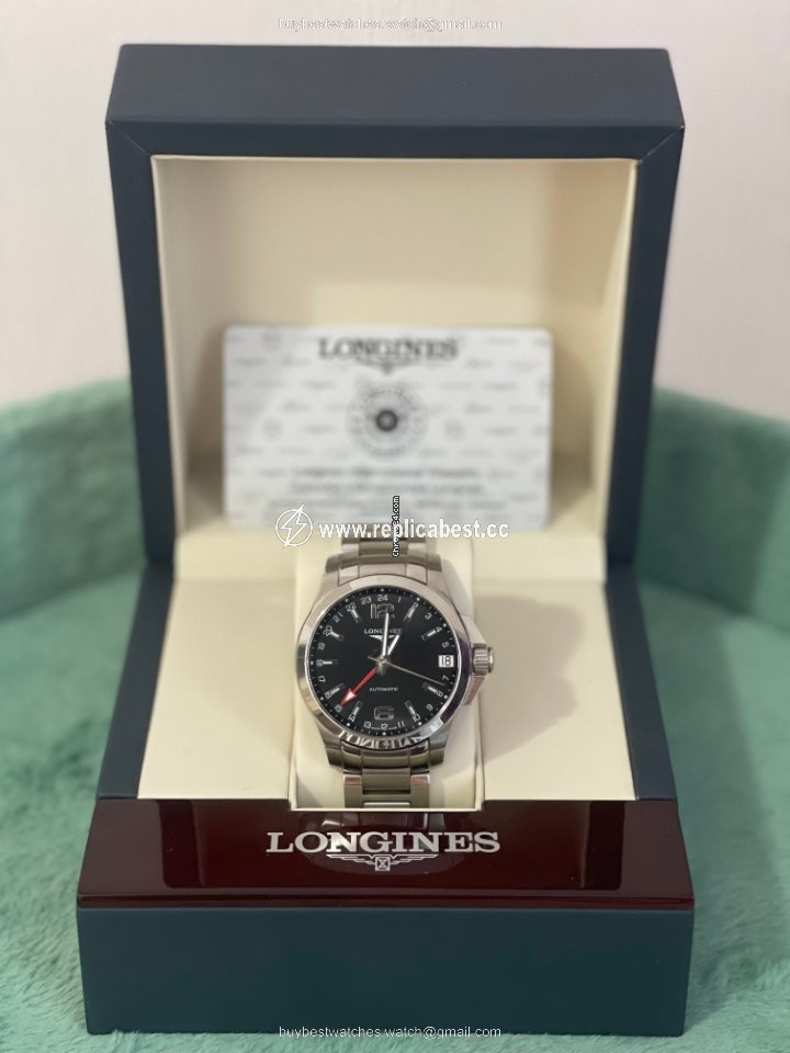Longines Conquest Mens watch Unisex Automatic Steel L3.687.4.56.6
