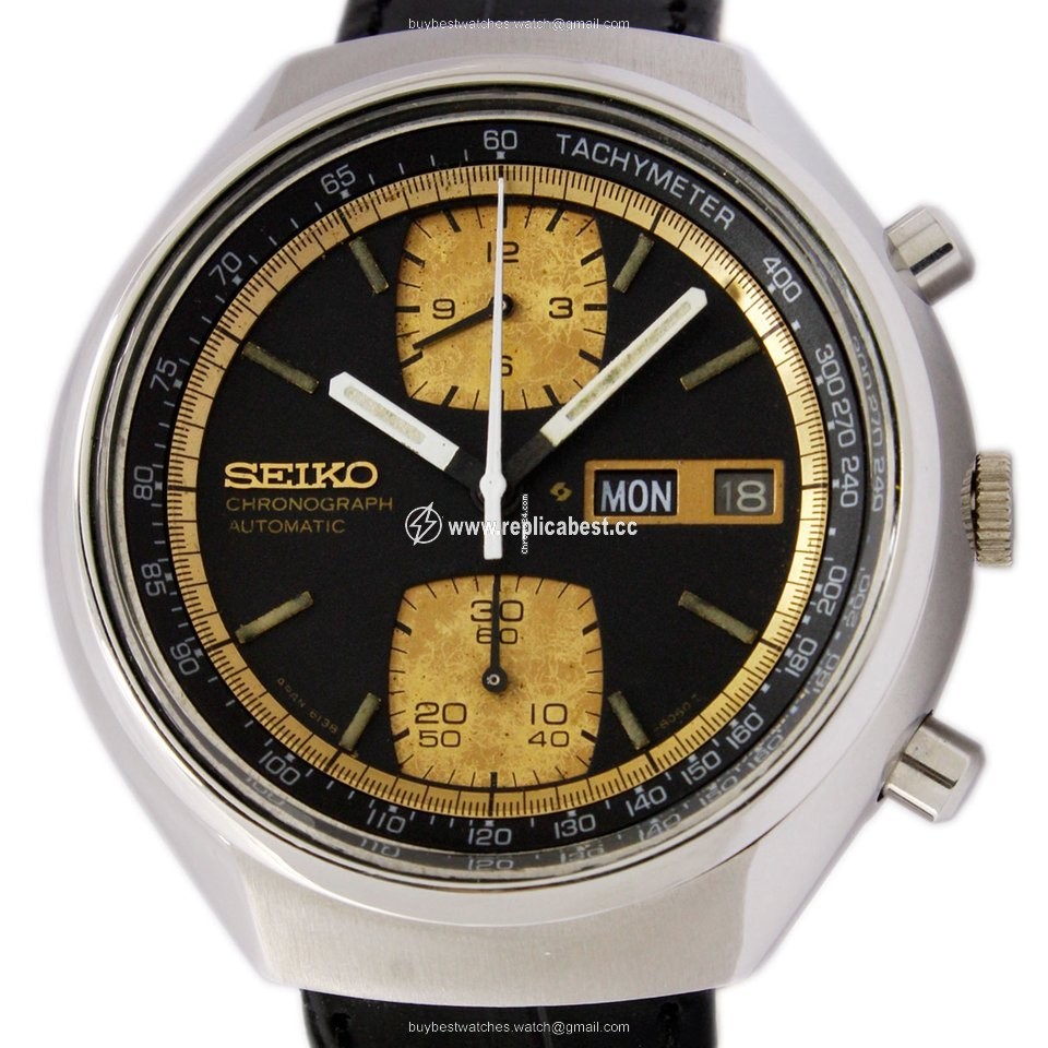 Seiko Mens watch Unisex Automatic Steel 6138-8030