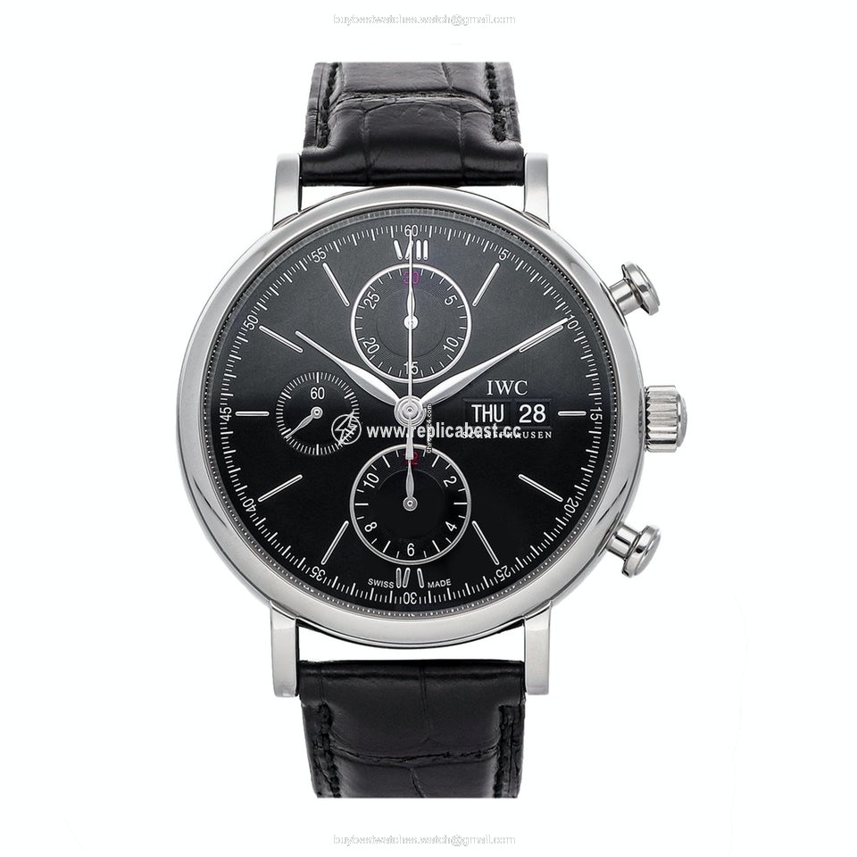 IWC Portofino Chronograph Mens watch Unisex Automatic Steel IW3910-02