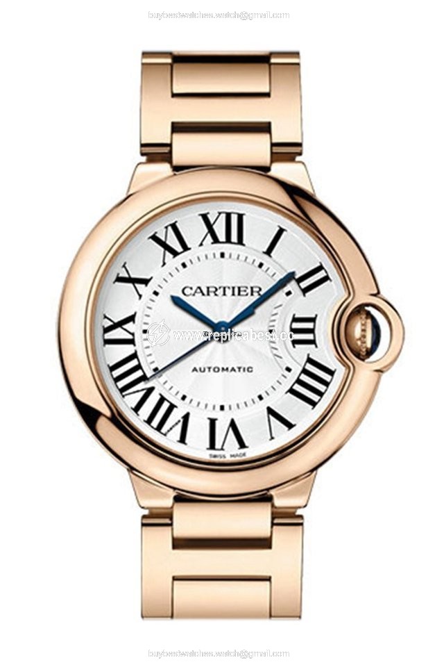 Cartier Ballon Bleu 36mm Womens watch Automatic Rose gold WGBB0008