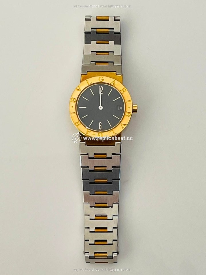 Bulgari Mens watch Unisex Quartz Yellow gold F21680