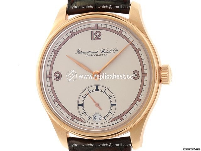 IWC Portuguese Hand-Wound Mens watch Unisex Manual winding Red gold IW510206