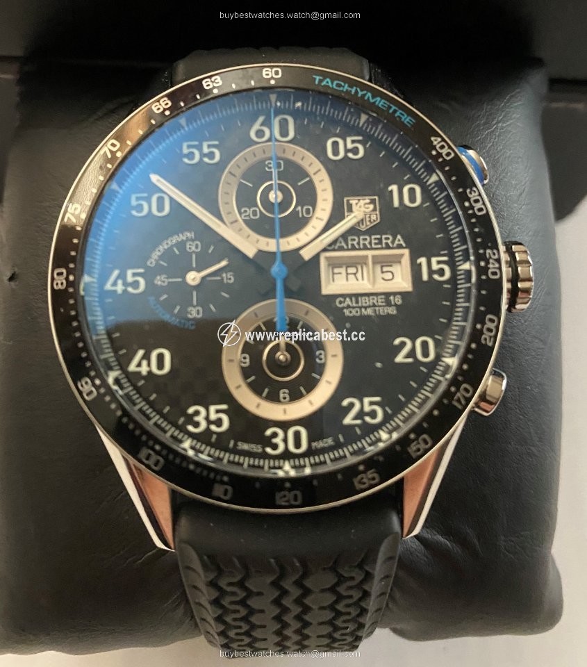 TAG Heuer Carrera Calibre 16 Mens watch Unisex Automatic Steel CV2A16