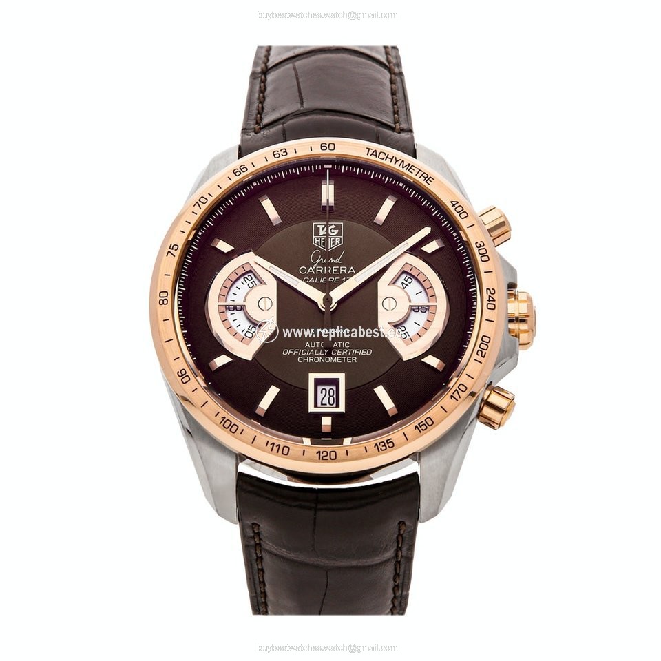 TAG Heuer Grand Carrera Mens watch Unisex Automatic Steel CAV515C.FC6231
