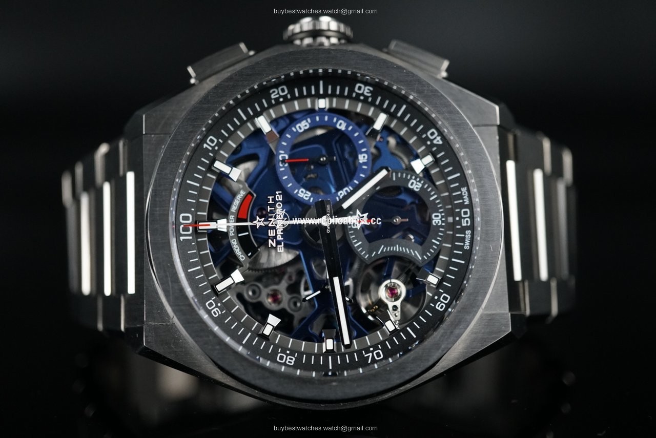 Zenith Defy El Primero Mens watch Unisex Automatic Titanium 95.9002.9004 78.M9000