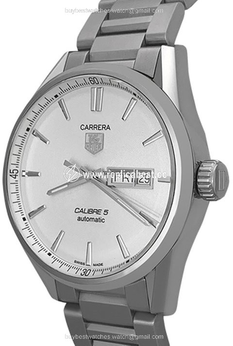 TAG Heuer Carrera Calibre 5 Mens watch Unisex Automatic Steel WAR201B.BA0723