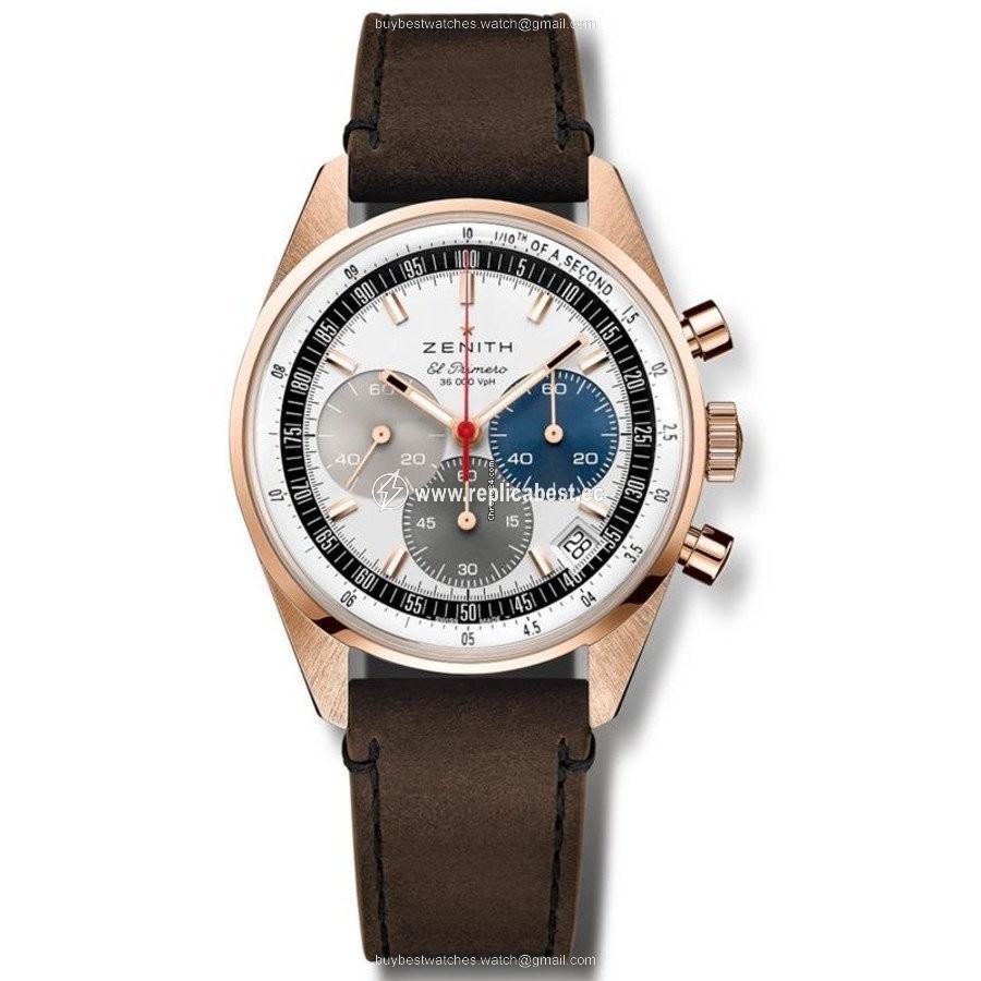 Zenith Mens watch Unisex Automatic Rose gold 18.3200.3600 69.C901