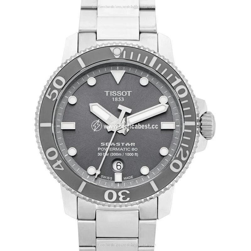 Tissot Seastar 1000 Mens watch Unisex Automatic Steel T1204071108101