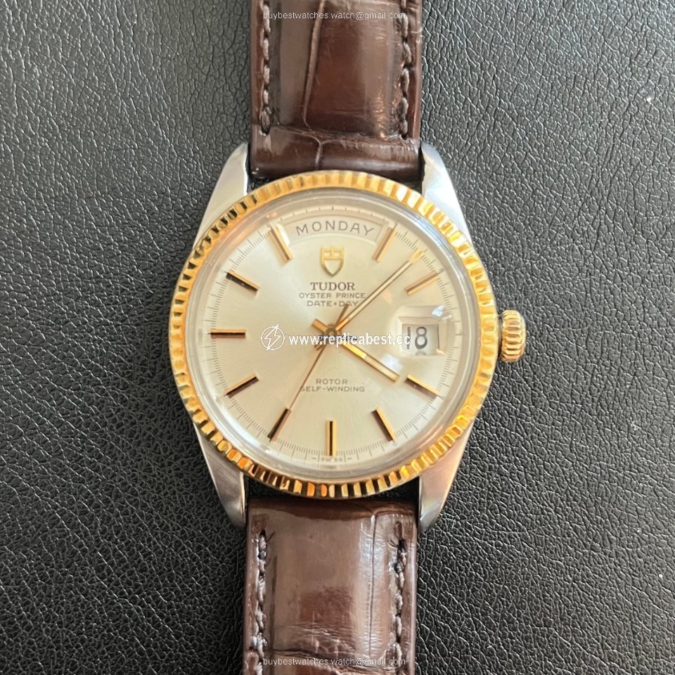 Tudor Prince Date Mens watch Unisex Automatic Gold Steel 7019 3