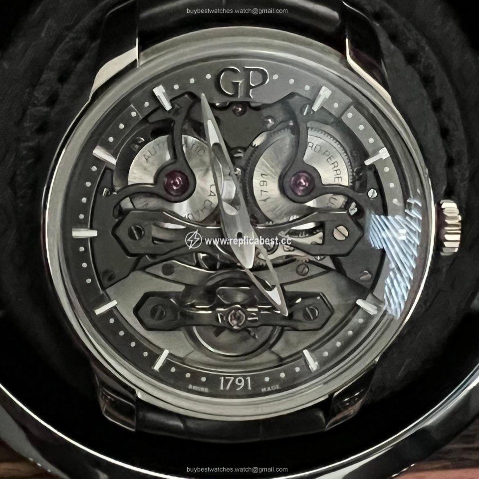 Girard Perregaux Bridges Mens watch Unisex Automatic Titanium 84000-21-001-BB6A