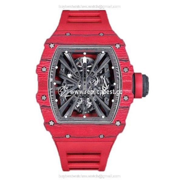 Richard Mille Mens watch Unisex Automatic Carbon RM 12-01