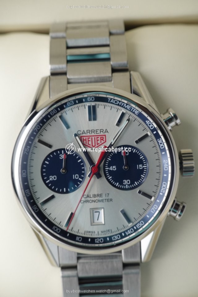 TAG Heuer Carrera Calibre 17 Mens watch Unisex Automatic Steel CV5111.FC6335