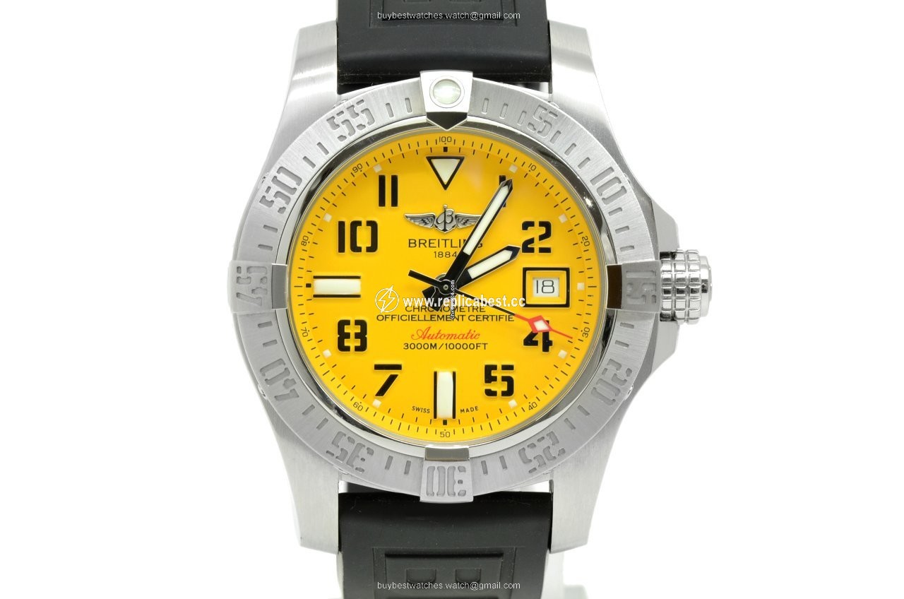 Breitling Avenger II Seawolf Mens watch Unisex Automatic Steel A1733110 I519