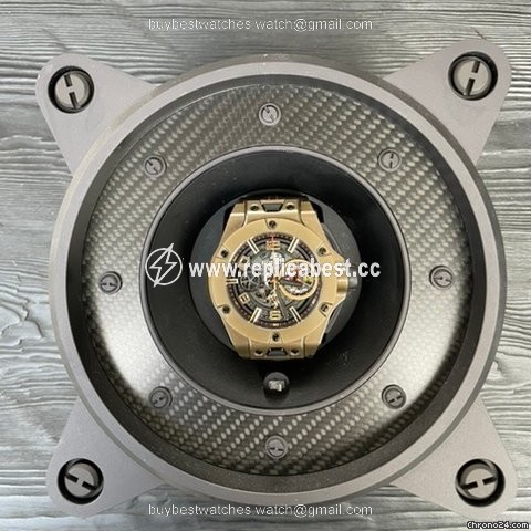 Hublot Big Bang Ferrari Mens watch Unisex Automatic Yellow gold 402.MX.0138.WR