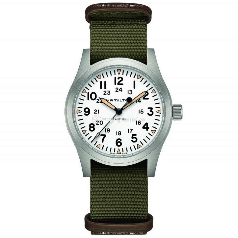 Hamilton Khaki Field Mens watch Unisex Manual winding Steel H69529913