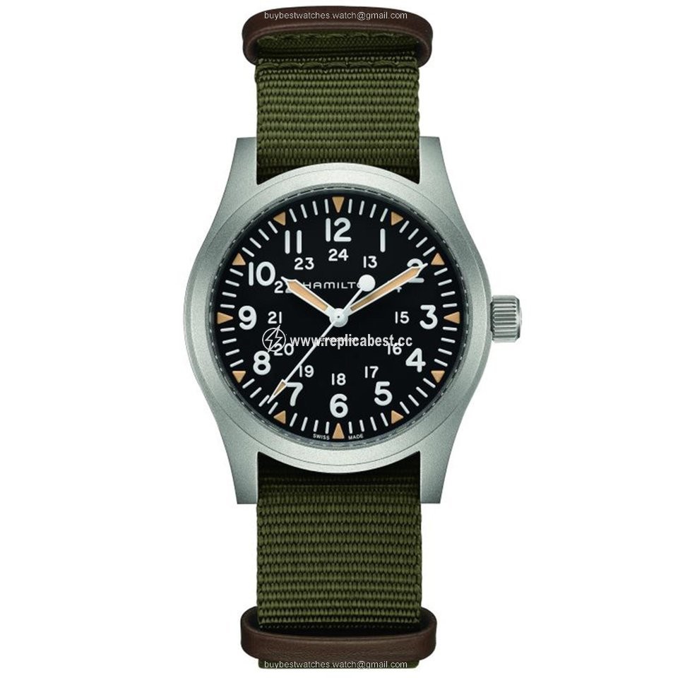 Hamilton Khaki Field Mens watch Unisex Manual winding Steel H69529933