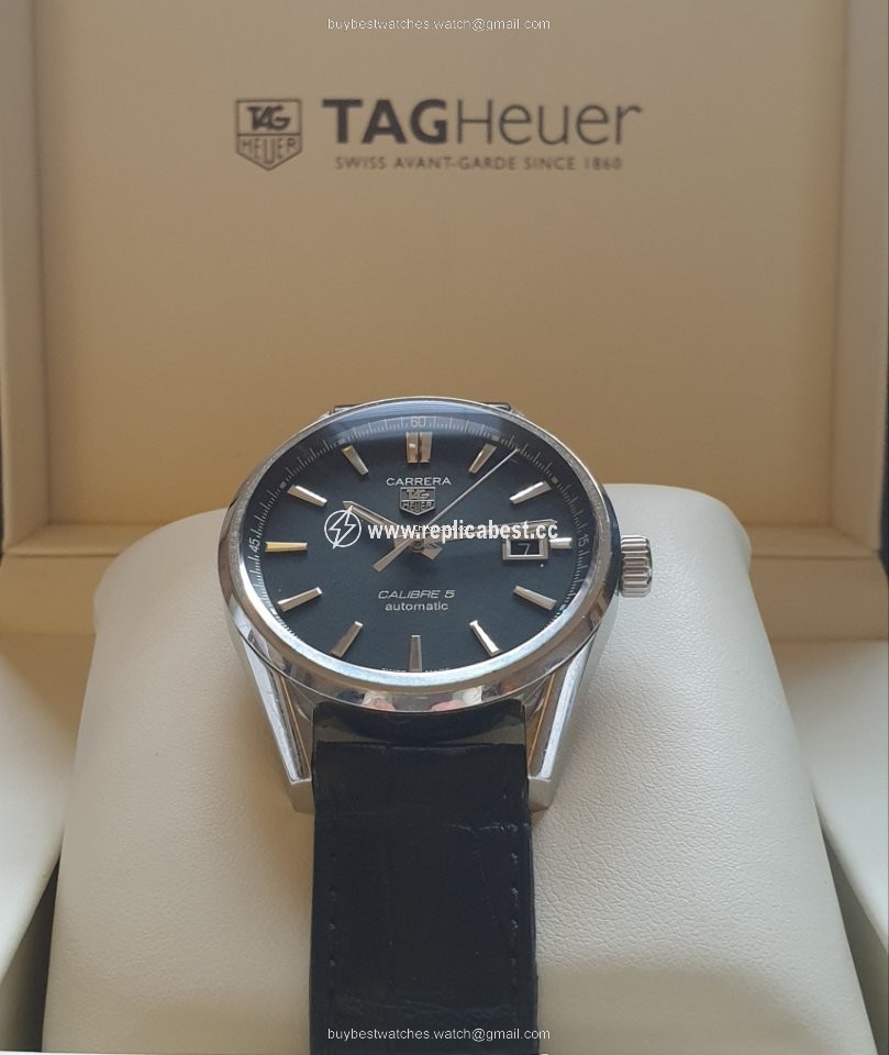 TAG Heuer Carrera Calibre 5 Mens watch Unisex Automatic Steel WAR211A.BA0782