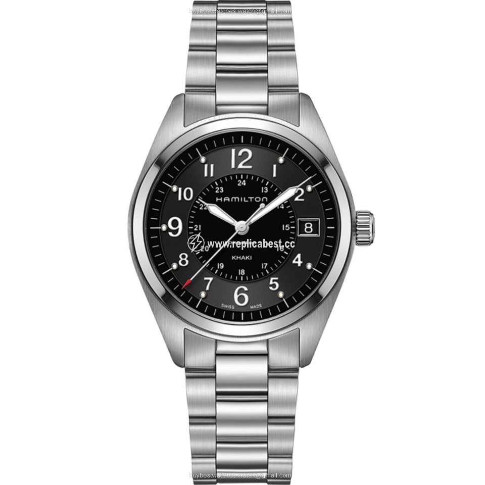 Hamilton Khaki Field Mens watch Unisex Quartz Steel H68551933