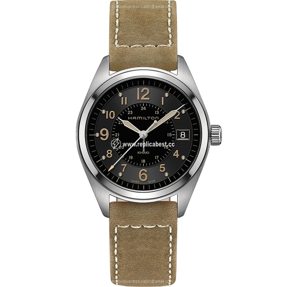 Hamilton Khaki Field Mens watch Unisex Quartz Steel H68551833