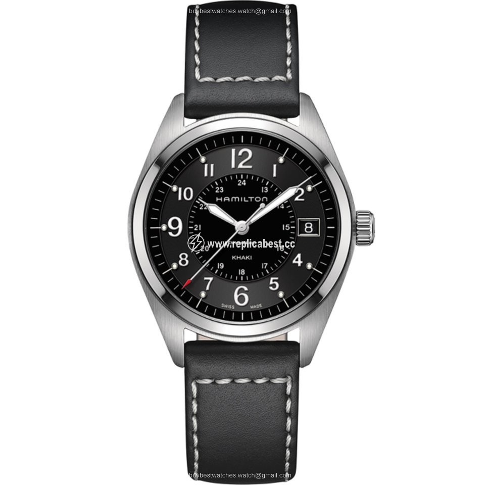 Hamilton Khaki Field Mens watch Unisex Quartz Steel H68551733