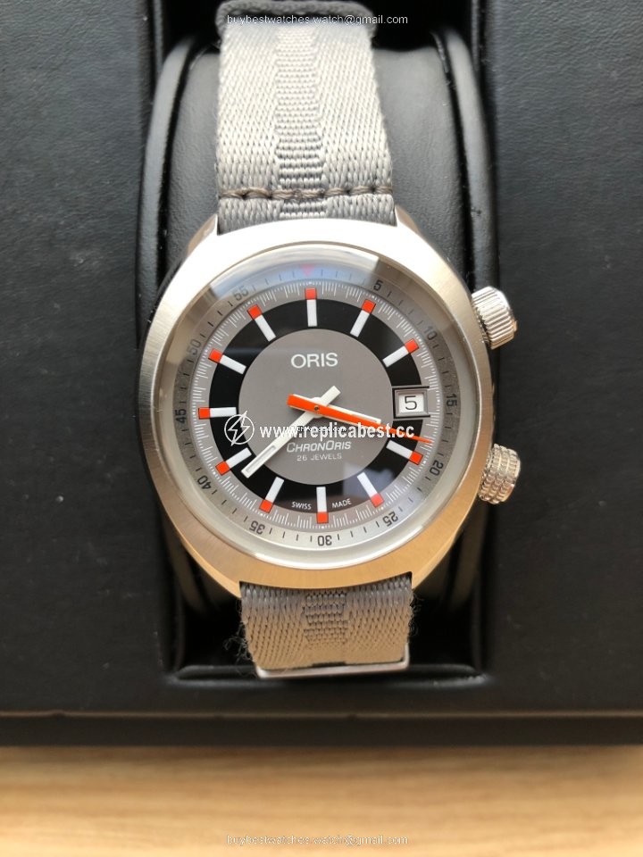 Oris Chronoris Mens watch Unisex Automatic Steel 01 733 7737 4053-07 5 19 43