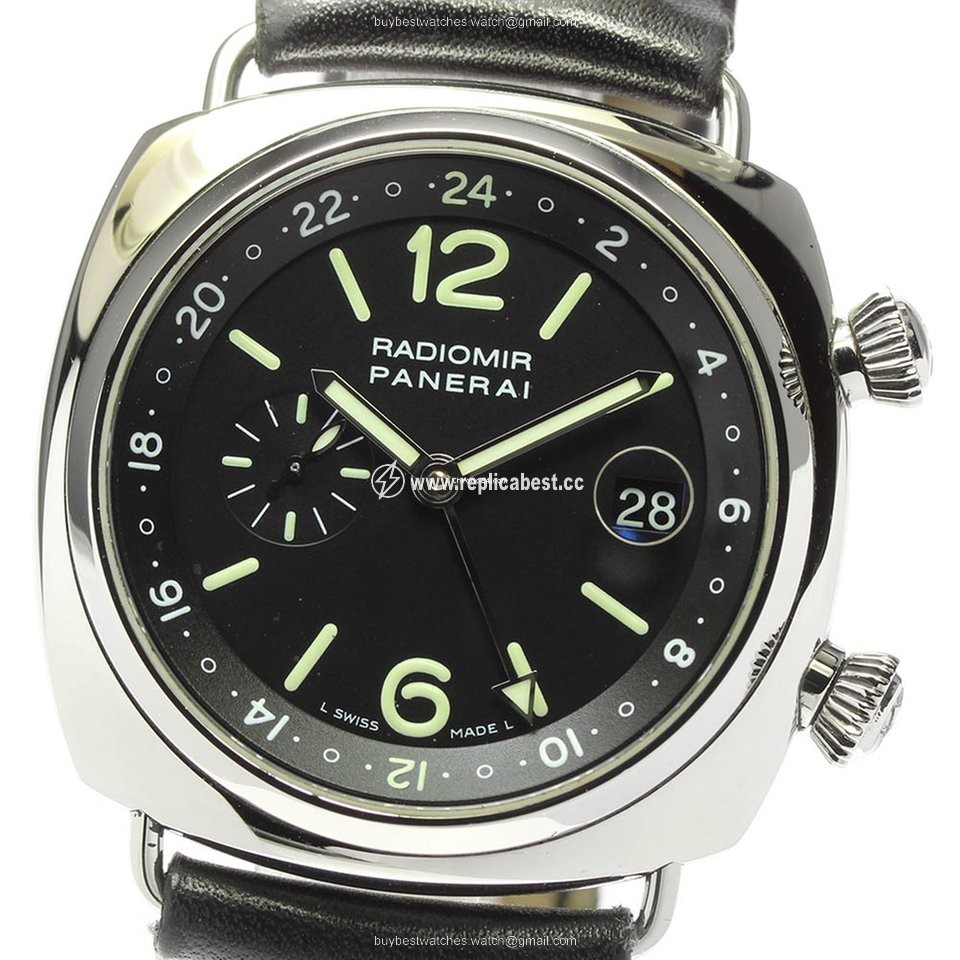 Panerai Radiomir GMT Mens watch Unisex Manual winding Steel PAM00184