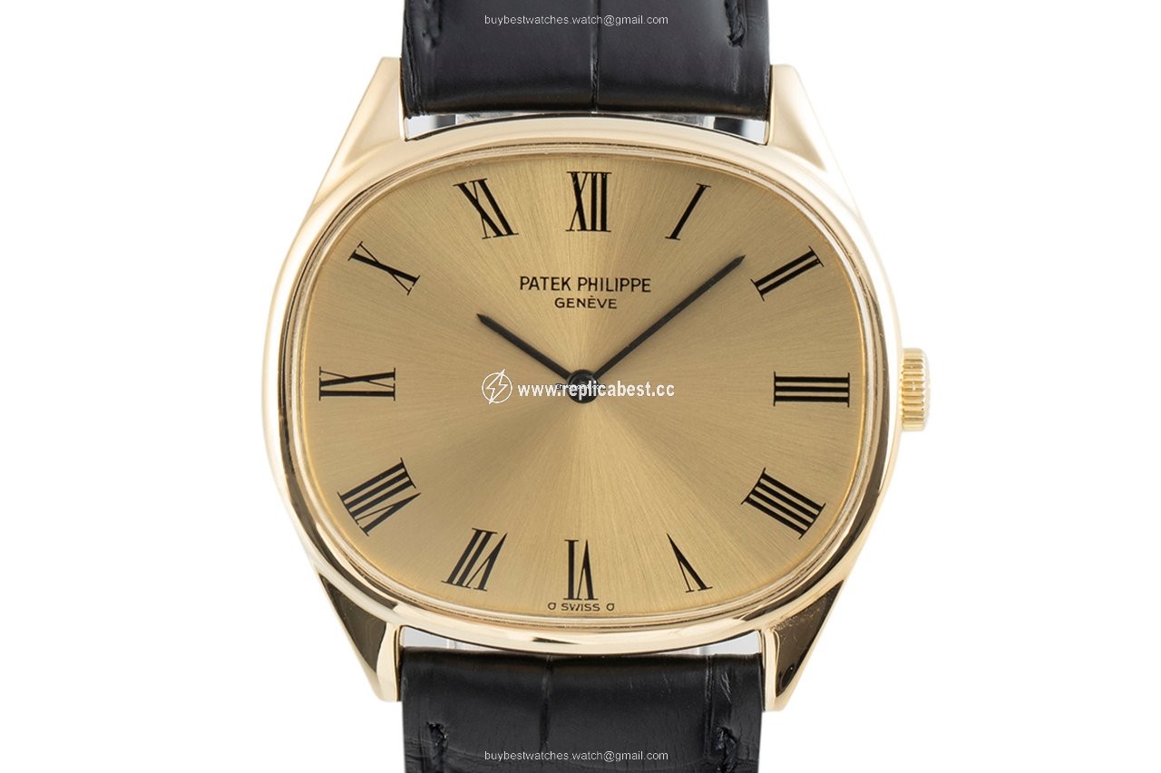 Patek Philippe Golden Ellipse Mens watch Unisex Manual winding Yellow gold 3845