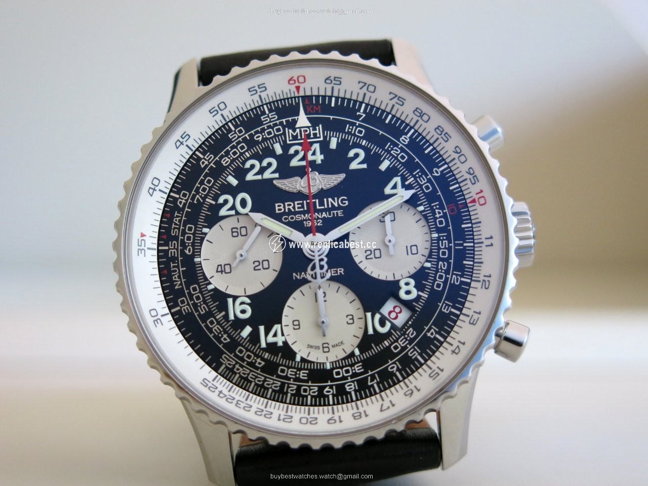 Breitling Navitimer Cosmonaute Mens watch Unisex Manual winding Steel AB021012.BB59.435X.A20BA.1