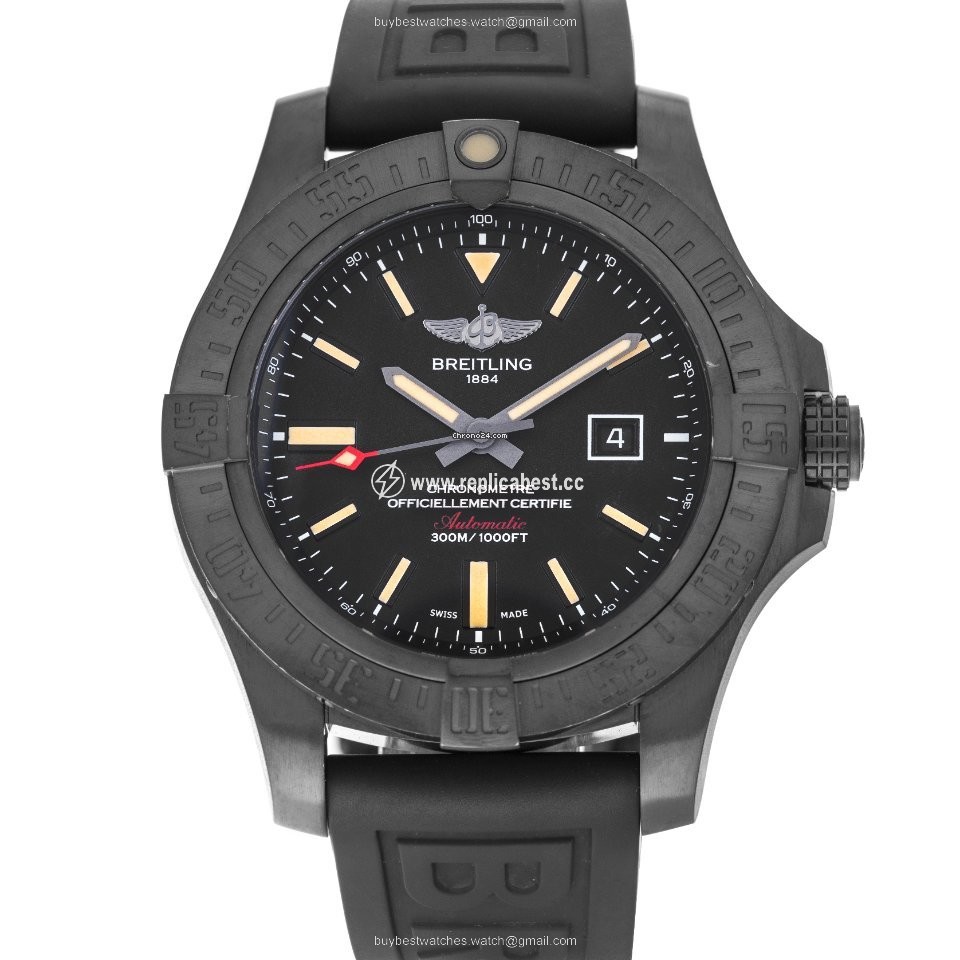 Breitling Avenger Blackbird Mens watch Unisex Automatic Titanium V17310