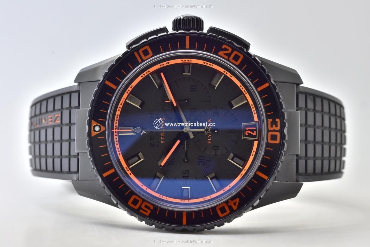 Zenith El Primero Stratos Flyback Mens watch Unisex Automatic Ceramic 24.2064.405 24.R517