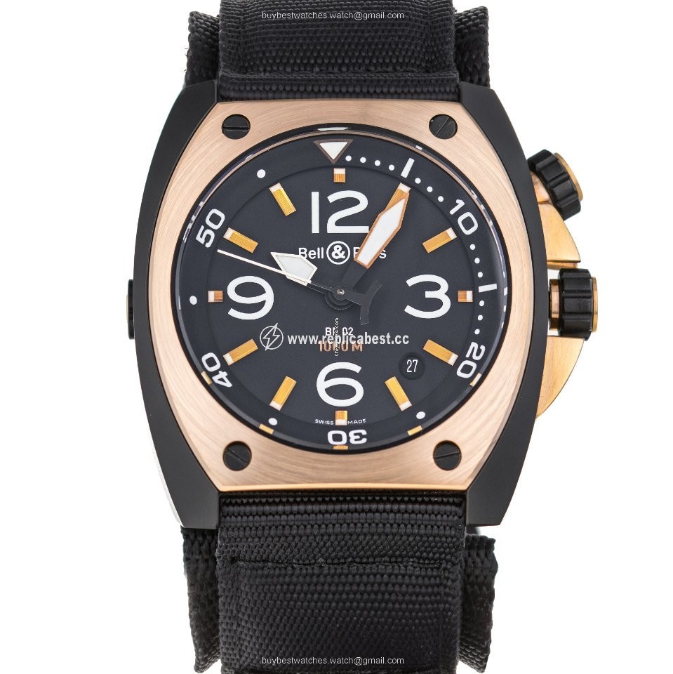 Bell & Ross BR 02 Mens watch Unisex Automatic Steel BR02-20