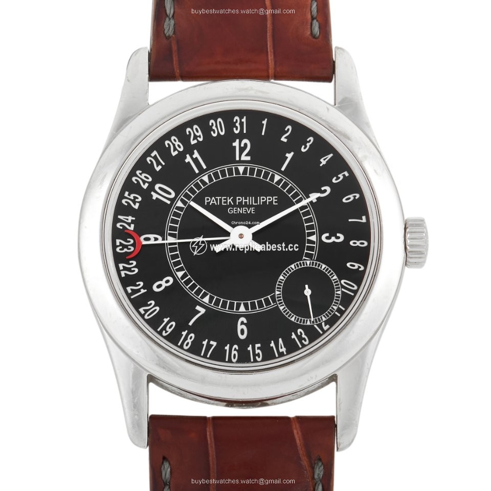 Patek Philippe Calatrava Mens watch Unisex Automatic White gold 6000G