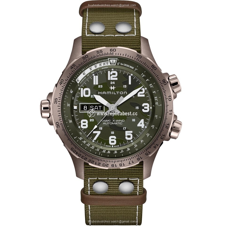 Hamilton Khaki X-Wind Mens watch Unisex Automatic Steel H77775960