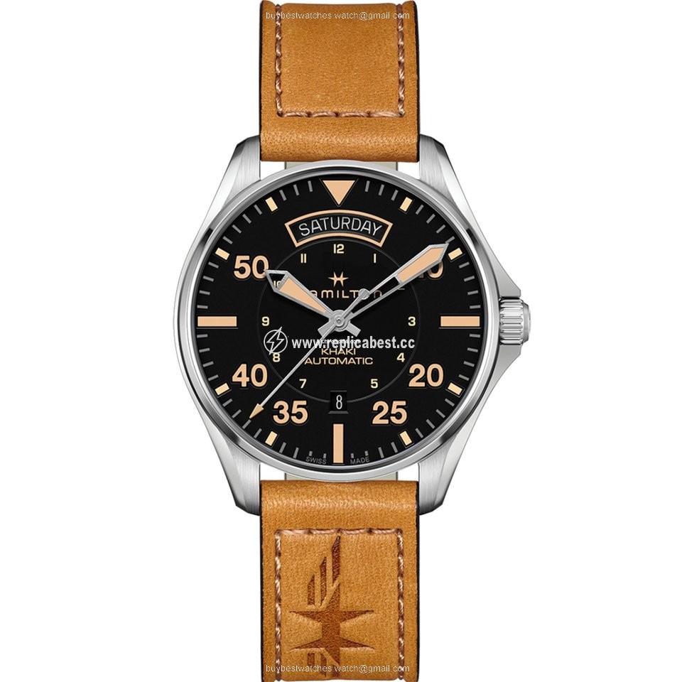 Hamilton Khaki Aviation Mens watch Unisex Automatic Steel H64645531