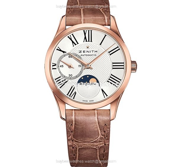 Zenith Elite Ultra Thin Mens watch Unisex Automatic Rose gold 18.2310.692 02.C709
