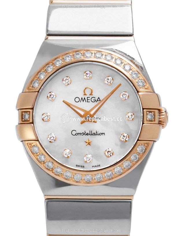 Omega Constellation Quartz Mens watch Unisex Quartz Steel 123.25.24.60.55.005