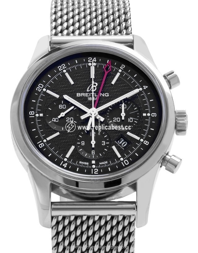 Breitling Transocean Chronograph GMT Mens watch Unisex Automatic Steel AB045112.BC67.154A
