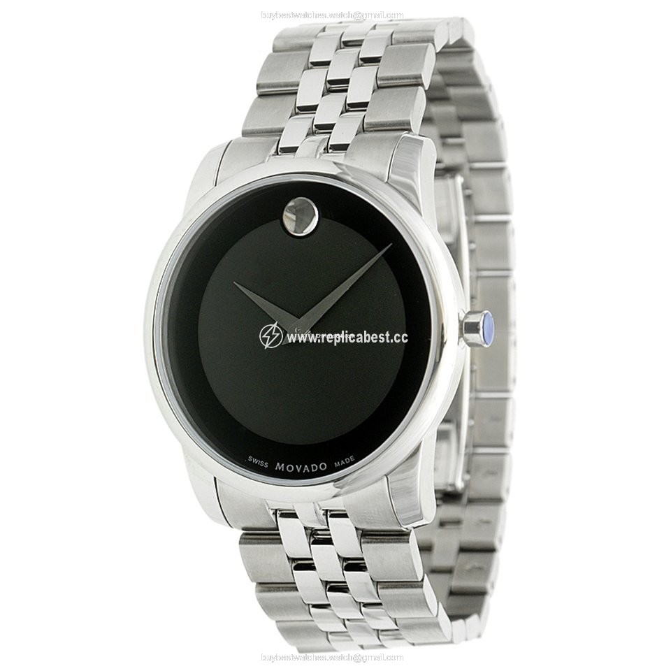 Movado Museum Mens watch Unisex Quartz Steel 0606504