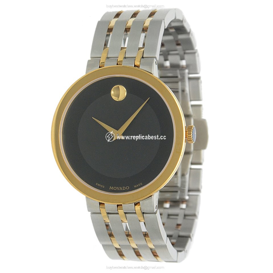 Movado Esperanza Mens watch Unisex Quartz Gold Steel 0607058