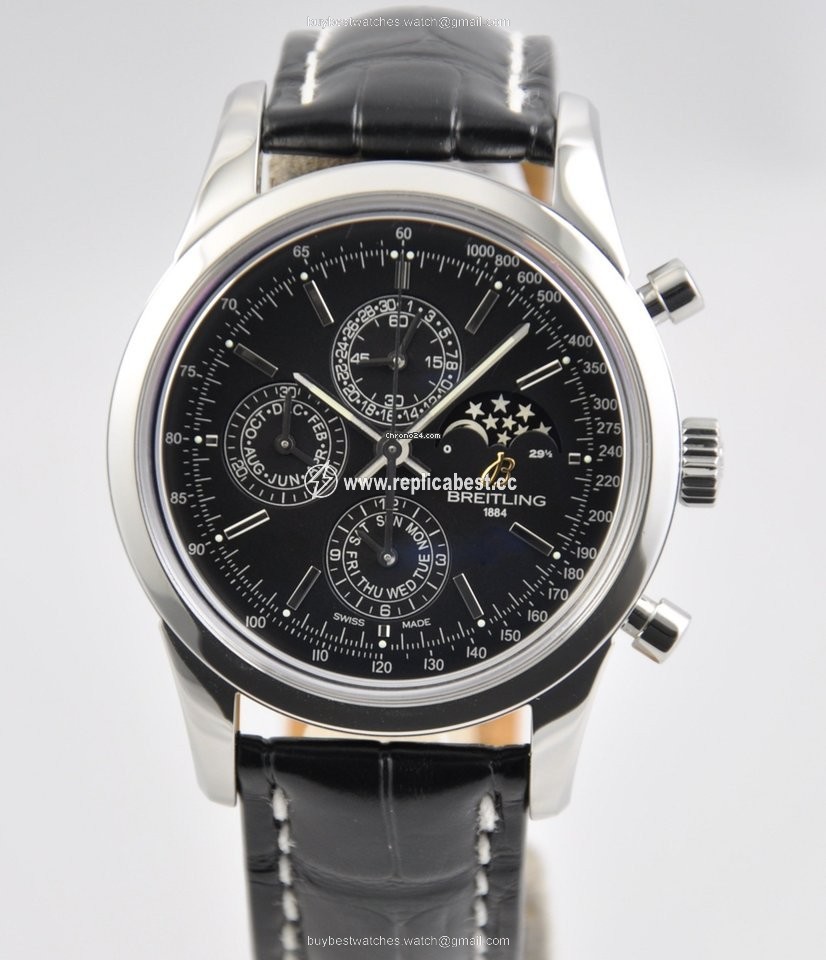 Breitling Transocean Chronograph 1461 Mens watch Unisex Automatic Steel A1931012 BB68